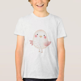 Camiseta Cute Blush Chick Illustration