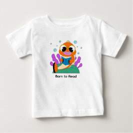 Camiseta Cute Bookworm Fish Cartoon – Nerdy Sea Creature Re