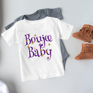 Camiseta Cute Boujee Baby Purple  