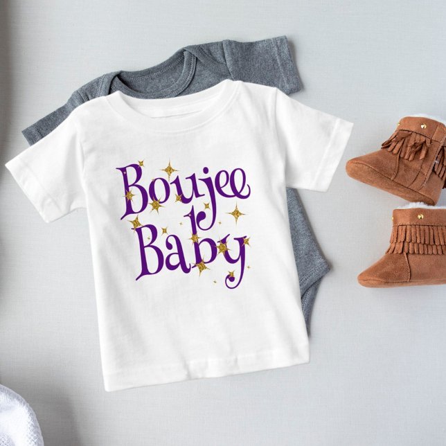 Camiseta Cute Boujee Baby Purple (Criador carregado)