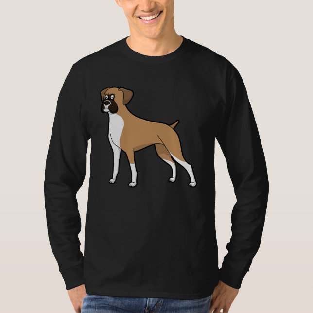 Camiseta Cute Boxer Dog  Dog (Frente)