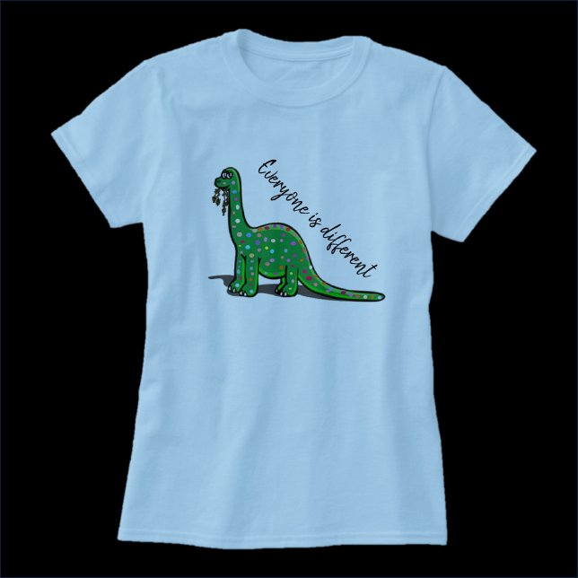 Camiseta Cute Brontosaurus Dinosaur (Criador carregado)