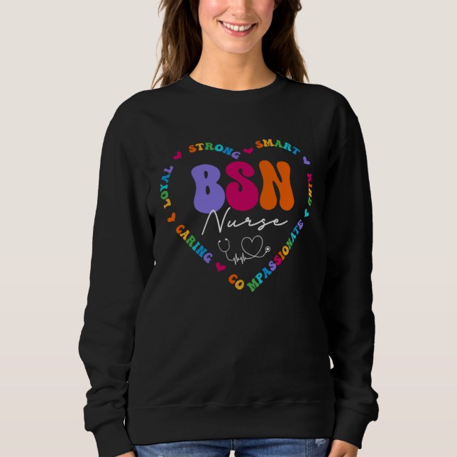 Camiseta Cute BSN Nurse Appreciation Nursing School (Frente)