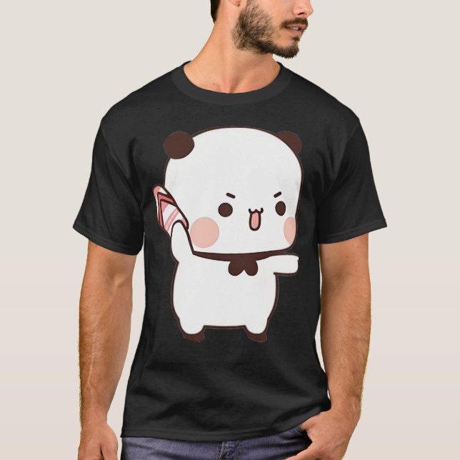 Camiseta Cute Bubu Está Jogando (Frente)