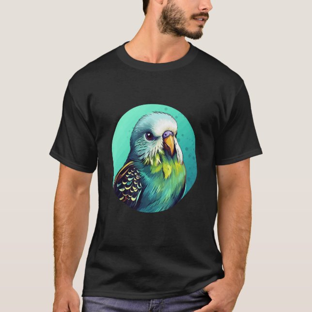 Camiseta Cute Budgie Bird Parakeet Birds Bird Breeder 2 (Frente)