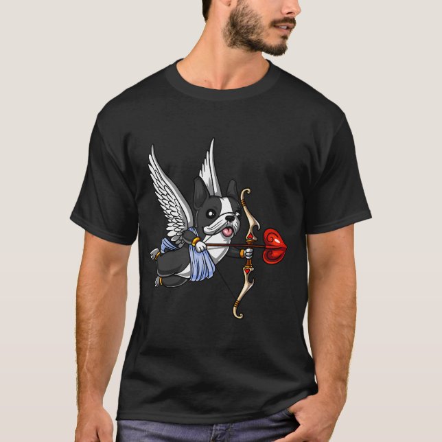 Camiseta Cute Bulldog Francês Cupido (Frente)