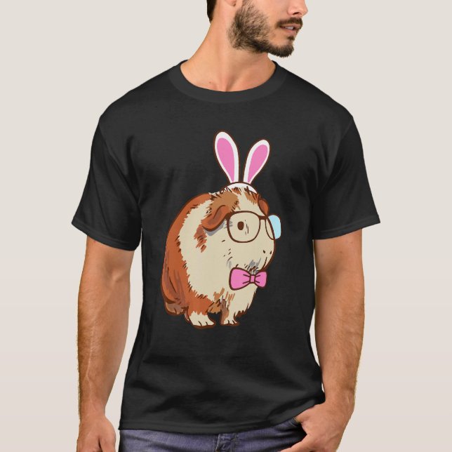 Camiseta Cute Bunny Guinea Pig (Frente)