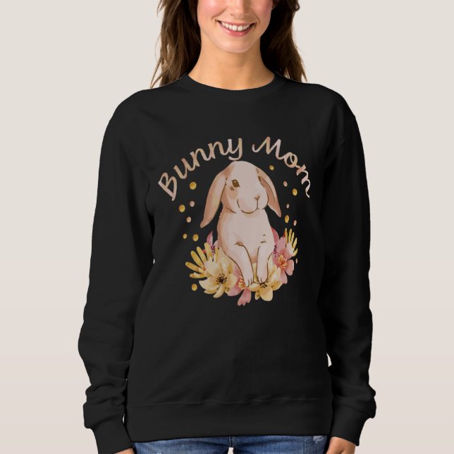 Camiseta Cute Bunny Mom Rabbit (Frente)