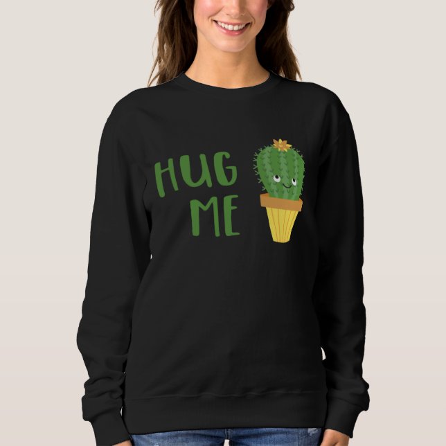 Camiseta Cute Cactus  Hug Me (Frente)