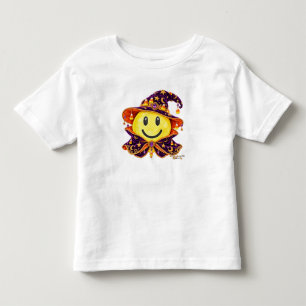 Camiseta Cute Candy Corn Diversão Mágico Rosto Sorridente H