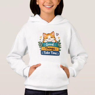 Camiseta Cute capuz