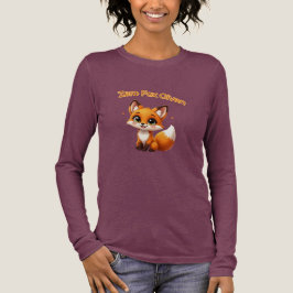 Camiseta Cute Cartoon Fox – Adorable Kawaii Style