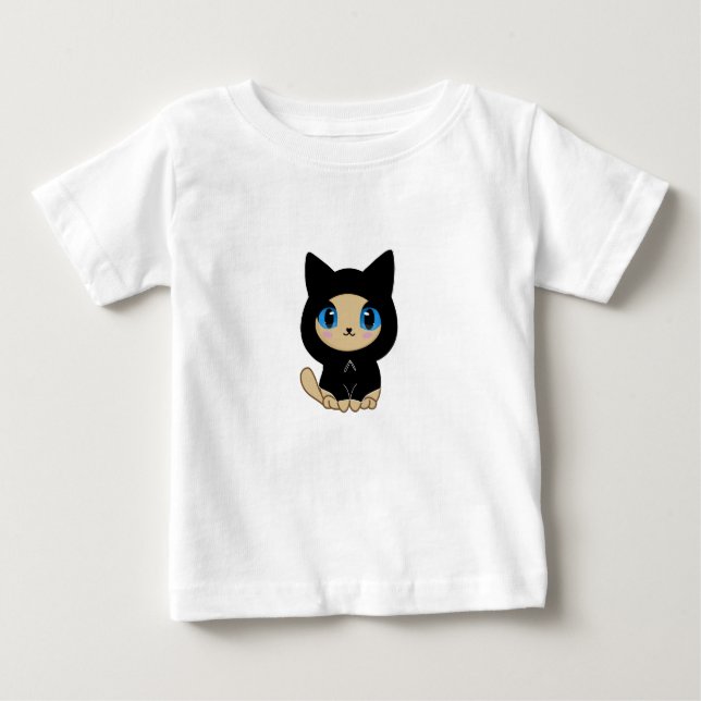 Camiseta Cute Cat (Frente)