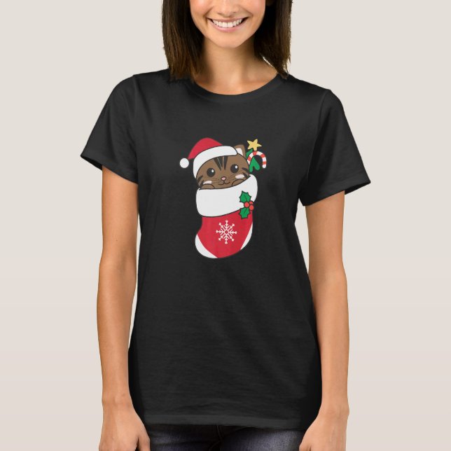 Camiseta Cute Cat For Christmas Cat 10 (Frente)