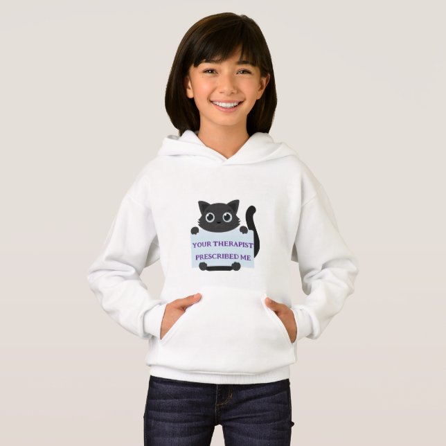 Camiseta Cute Cat KIDS Outfit   (Frente Completa)
