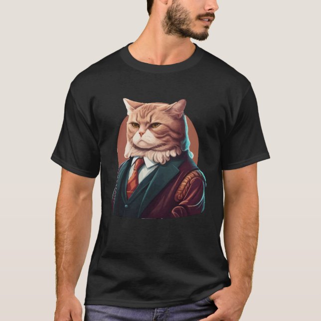 Camiseta Cute cat moments Beautiful cat patterns for cat    (Frente)