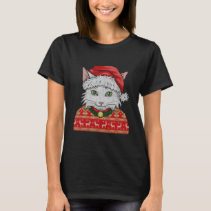 Camiseta Cute Cat Reindeer Costume Diy Uglyer