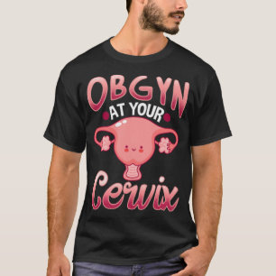 Camiseta Cute Cervi Obstetrícia Ginecologista Doutor OBGYN