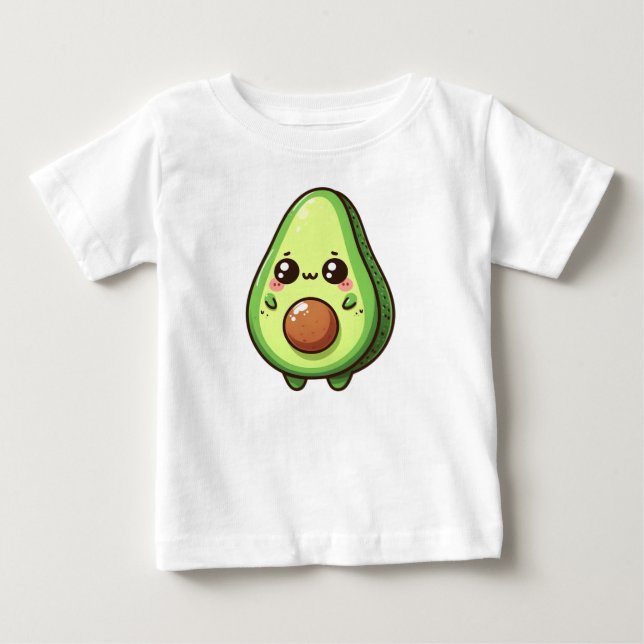 Camiseta Cute Chibi Avocado (Frente)