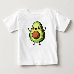 Camiseta Cute Chibi Avocado