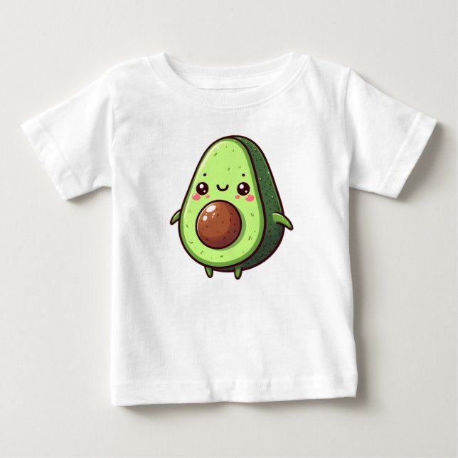 Camiseta Cute Chibi Avocado (Frente)