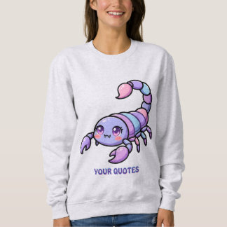 Camiseta Cute Chibi Escorpião Zodíaco