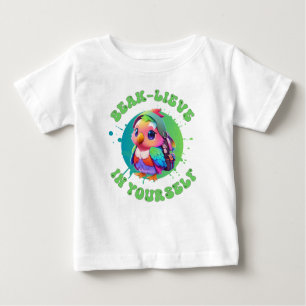 Camiseta Cute Chibi Kawaii — Ano escolar do papagaio