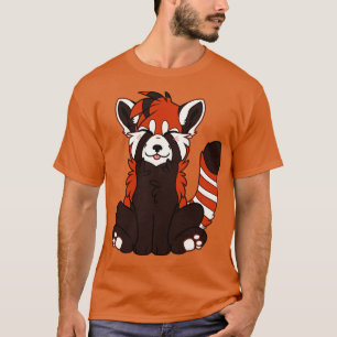Camiseta Cute Chibi Red Panda