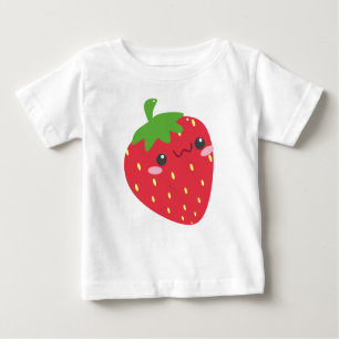 Camiseta Cute Chibi Strawberry