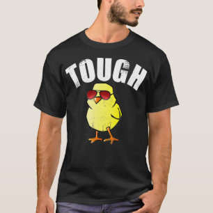 Camiseta Cute Chick TOUGH CHICK  Baby Chick Feminist Empowe
