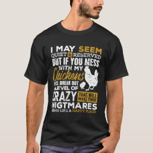 Camiseta Cute Chicken Lover Farmer