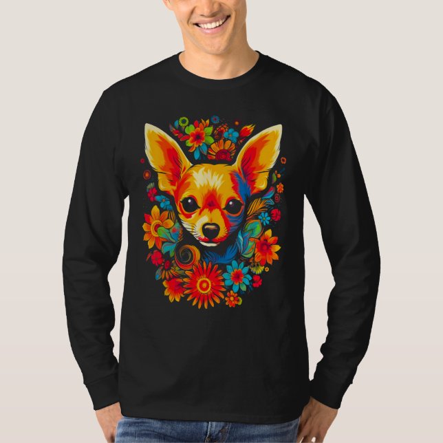 Camiseta Cute Chihuahua Dog (Frente)
