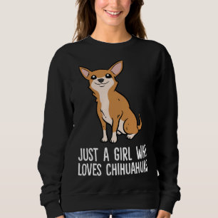 Camiseta Cute Chihuahua Just A Girl Who Loves Chihuahuas