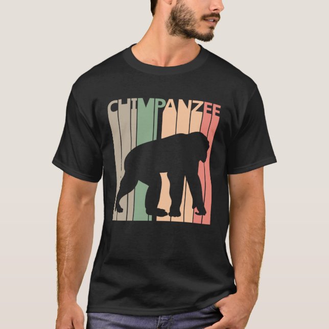 Camiseta Cute chimpanzee animal (Frente)