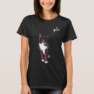 Camiseta Cute Comma La Cat Kamala Harris Presidente 2024