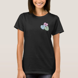 Camiseta Cute Conversation Hearts Valentine Candy Design