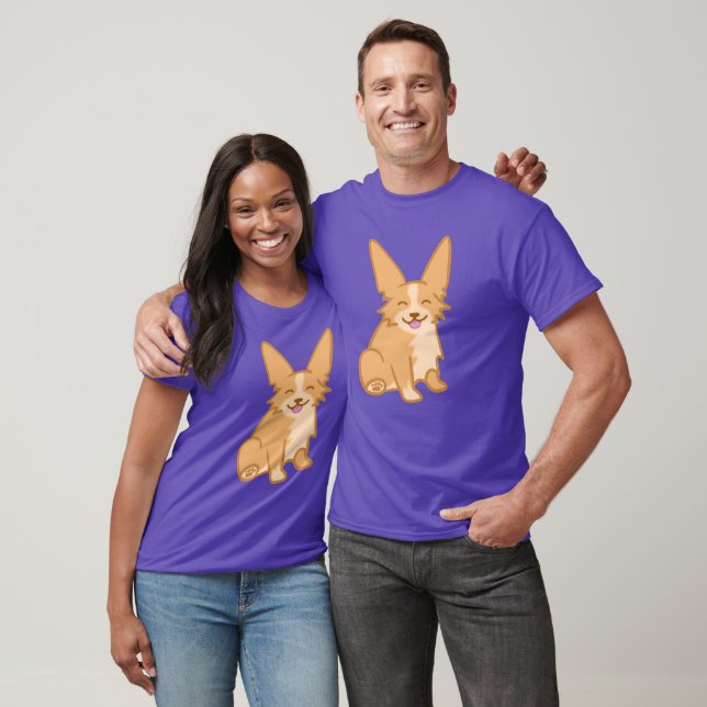 Camiseta Cute Corgi (Unissex)