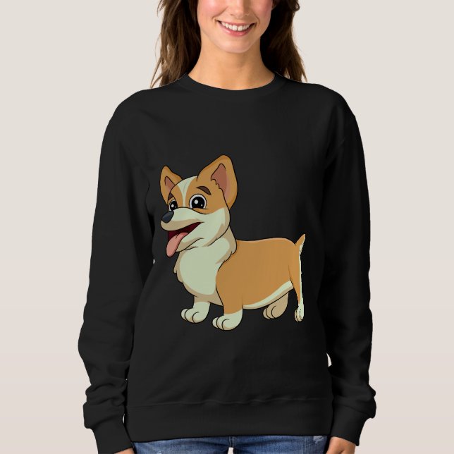 Camiseta Cute Corgi (Frente)