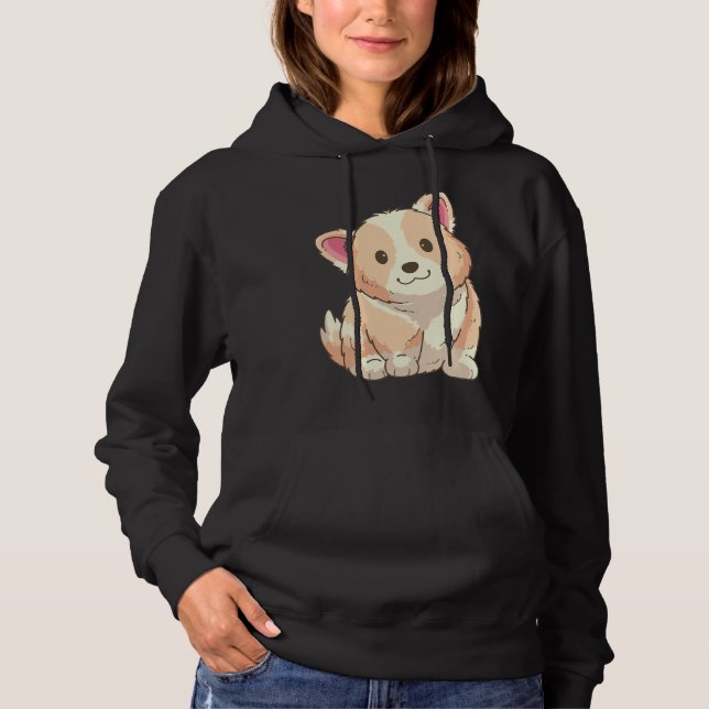 Camiseta Cute Corgi 163 (Frente)