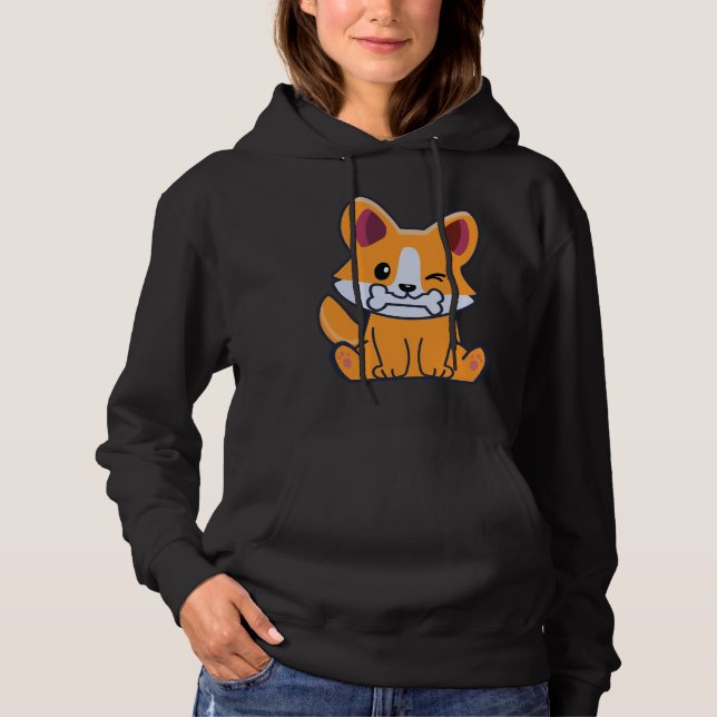 Camiseta Cute Corgi 391 (Frente)