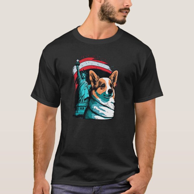 Camiseta Cute Corgi Cool Pembroke Welsh Corgi  31 (Frente)