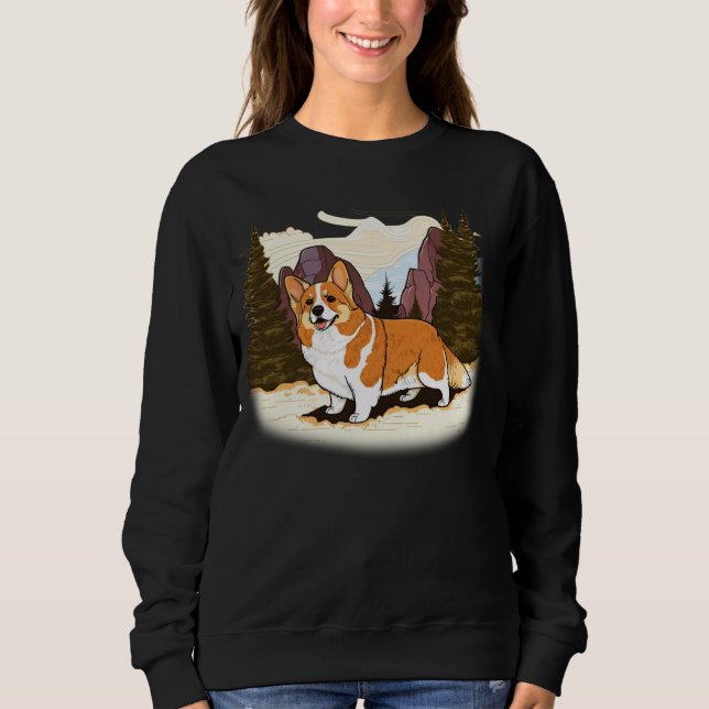 Camiseta Cute Corgi Cool Pembroke Welsh Corgi  7 (Frente)