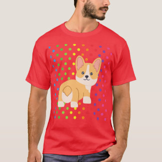 Camiseta Cute Corgi Gifts Kawaii Corgi Chibi Corgi Coisa Fo