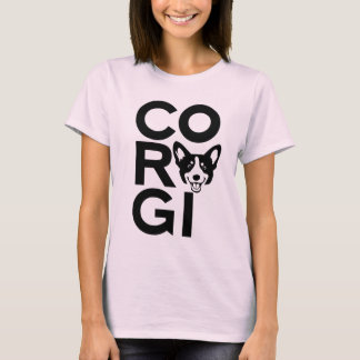 Camiseta "Cute & Corgi Proud"