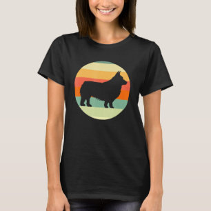 Camiseta Cute Corgi Sunset