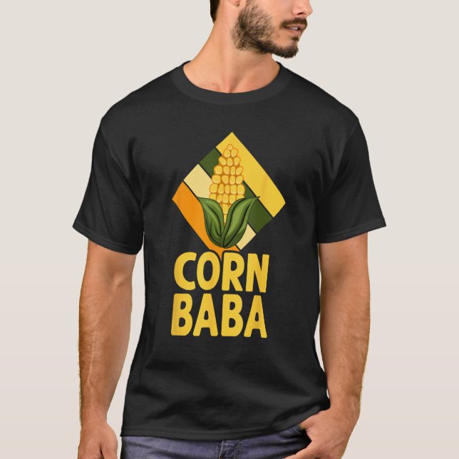Camiseta Cute Corn Family Corn Baba (Frente)