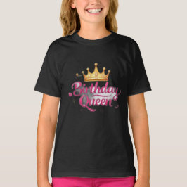 Camiseta Cute Crown Birthday Girl para outfit de a