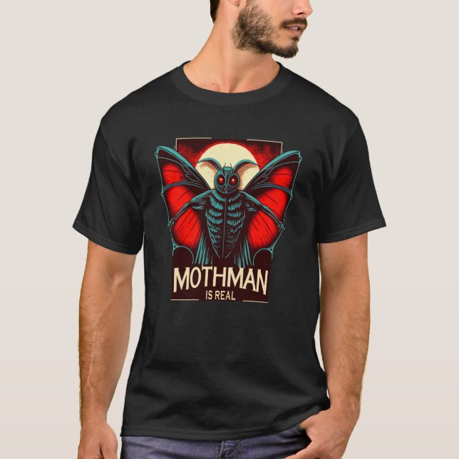 Camiseta Cute Cryptid Mothman  7 (Frente)