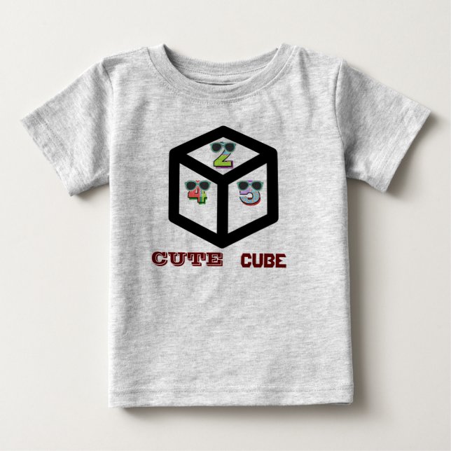 Camiseta Cute Cube (Frente)