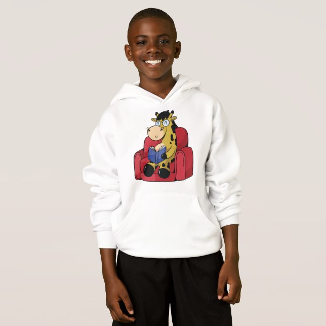 Camiseta Cute Cultured Giraffe (Frente Completa)